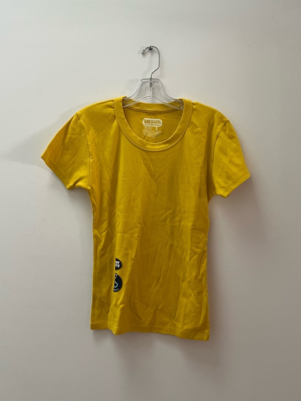 Big Bud Press Yellow Short Sleeve Baby Tee